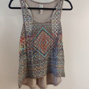 Diamond Knit Print